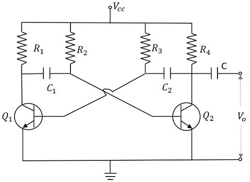 Multivibrator Circuit Diagram